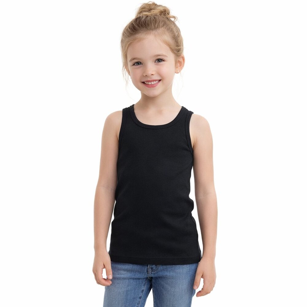 Cat & Jack Girls 6-6X Black Tank Top